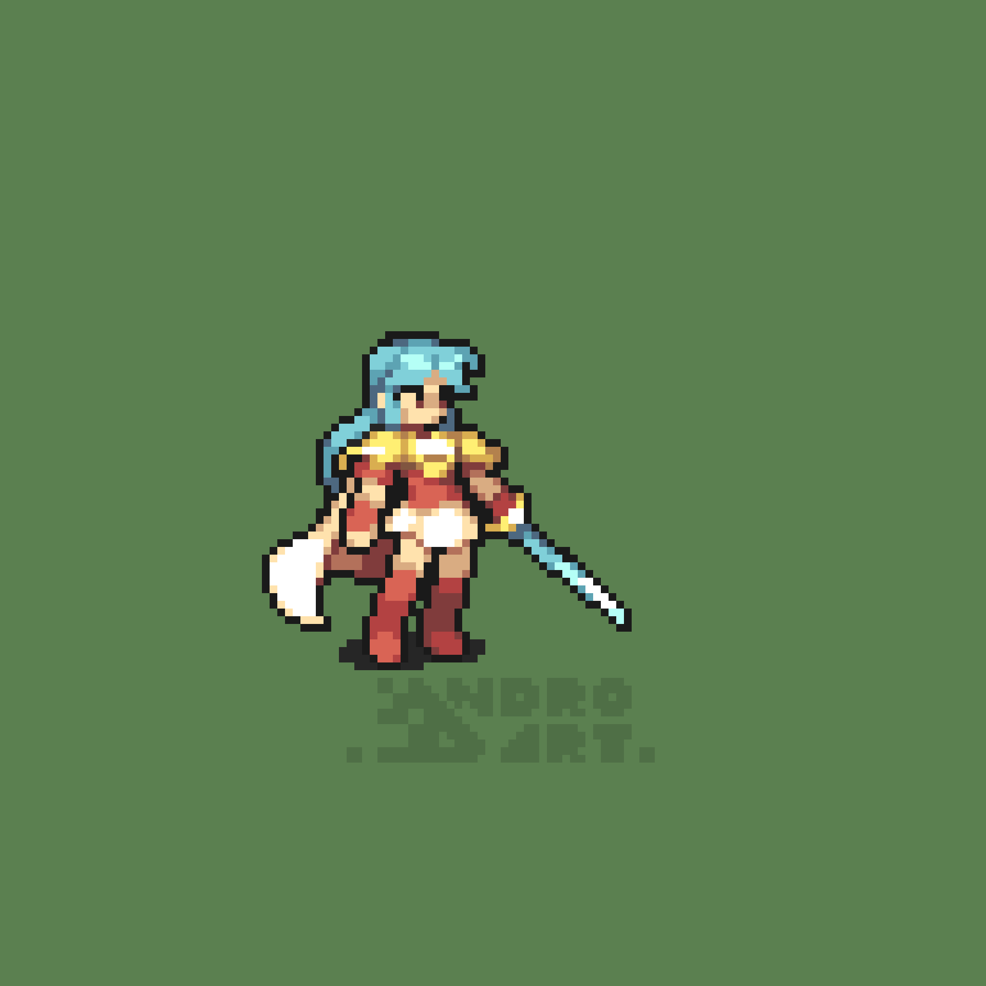 Animation - Fire Emblem Sacred Stone - Eirika