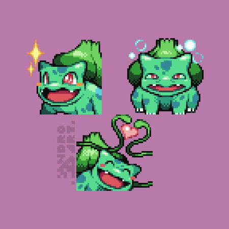 Stickers - Pokémon - Bulbasaur
