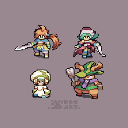 2025-Feb - Characters - Children of Mana - Heroes