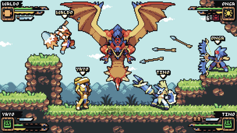 Mockup - Monster Hunter - Platform-like