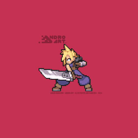 2024-Apr - GameArt - Final Fantasy - Cloud